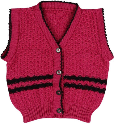 25% OFF on Snuggles Self Design V-neck Casual Baby Girl's Sweater 25% OFF on Snuggles Self Design V-neck Casual Baby Girl's Sweater