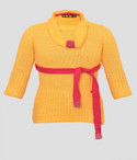 25% OFF on Yellow Apple Solid Round Neck Casual Girl's Sweater 25% OFF on Yellow Apple Solid Round Neck Casual Girl's Sweater