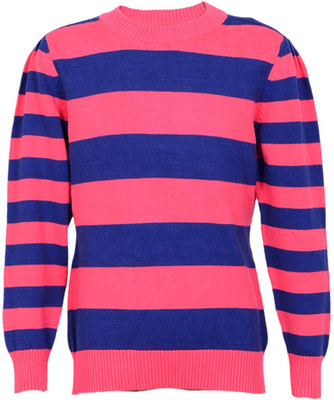 50% OFF on Ello Striped Round Neck Casual Girl's Sweater 50% OFF on Ello Striped Round Neck Casual Girl's Sweater