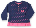 60% OFF on Yellow Kite Baby Full Sleeve Polka Print Girl's Sweatshirt
