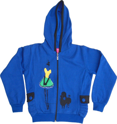 36% OFF on Sweet Angel Full Sleeve Self Design Girl's Sweatshirt