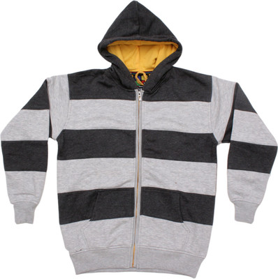 Shaun Full Sleeve Striped Boy's Sweatshirt Shaun Full Sleeve Striped Boy's Sweatshirt