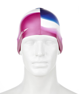 Speedo Multi Colour Silicone Swimming Cap Speedo Multi Colour Silicone Swimming Cap