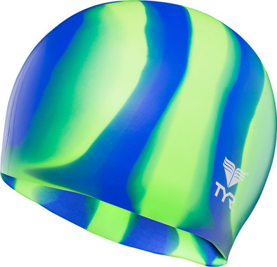 TYR Multi Color Silicone Swimming Cap TYR Multi Color Silicone Swimming Cap