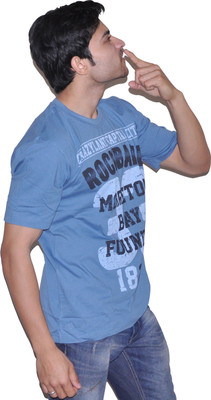 64% OFF on TSG Escape Printed Men's Round Neck T-Shirt