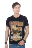 Stride Printed Men's Round Neck T-Shirt