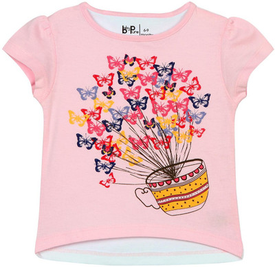 25% OFF on Baby Pure Printed Baby Girl's Round Neck T-Shirt