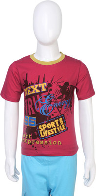 55% OFF on Toons Printed Boy's Round Neck T-Shirt