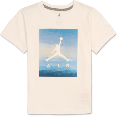 50% OFF on Jordan Kids Graphic Print Boy's Round Neck T-Shirt