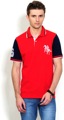 60% OFF on Yepme Solid Men's Polo T-Shirt