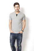 45% OFF on Gritstones Solid Men's Henley T-Shirt 45% OFF on Gritstones Solid Men's Henley T-Shirt