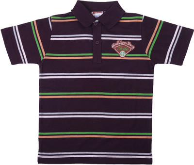 20% OFF on Boyzone Striped Boy's Polo Neck T-Shirt