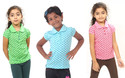 50% OFF on Bio Kid Graphic Print Baby Girl's Polo Neck T-Shirt Pack of 3