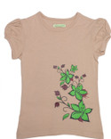 Kanva Printed Girl's Round Neck T-Shirt