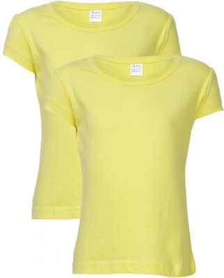 57% OFF on Gkidz Solid Girl's Round Neck T-Shirt 57% OFF on Gkidz Solid Girl's Round Neck T-Shirt