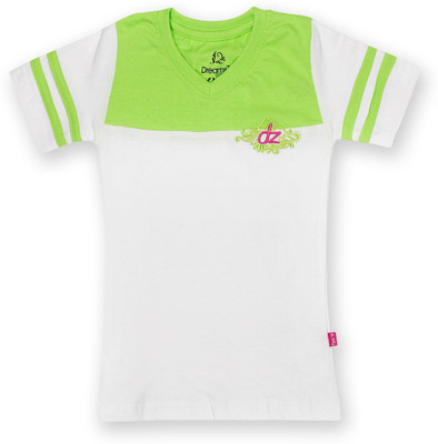 50% OFF on Dreamszone Solid Girl's V-neck T-Shirt 50% OFF on Dreamszone Solid Girl's V-neck T-Shirt