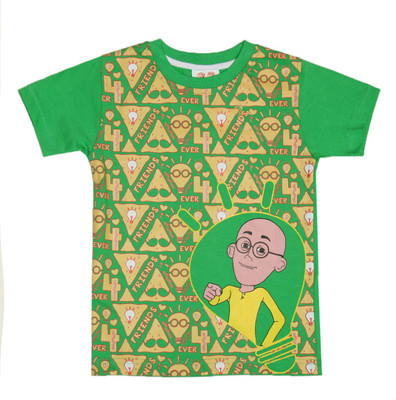 50% OFF on Motu Patlu Printed Boy's Round Neck T-Shirt 50% OFF on Motu Patlu Printed Boy's Round Neck T-Shirt