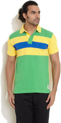 60% OFF on FIFA Solid Men's Polo T-Shirt