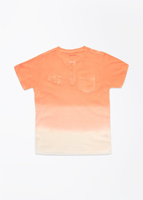 50% OFF on Cherokee Kids Solid Boy's Henley T-Shirt 50% OFF on Cherokee Kids Solid Boy's Henley T-Shirt