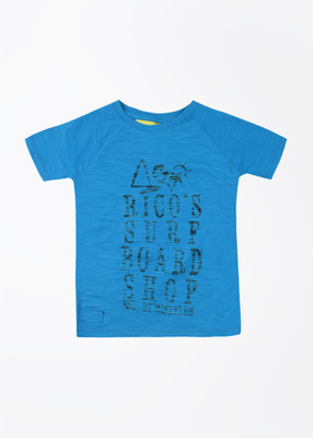 50% OFF on FS Mini Klub Printed Boy's Round Neck T-Shirt