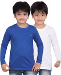 24% OFF on Dongli Solid Boy's Round Neck T-Shirt