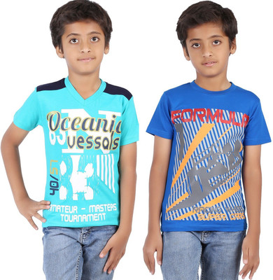 65% OFF on Maringo Classic Printed Boy's Round Neck T-Shirt
