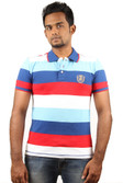 10% OFF on Rock Striped Men's Polo T-Shirt