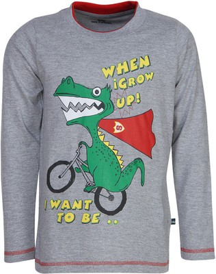 50% OFF on Bells and Whistles Printed Boy's Round Neck T-Shirt