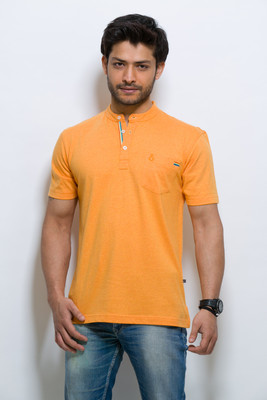 Alx New York Solid Men's Henley T-Shirt