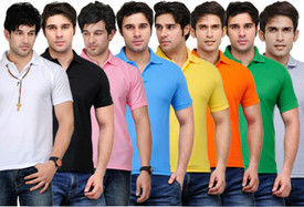 TSX Solid Men's Polo T-Shirt