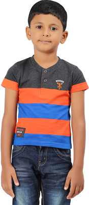 16% OFF on Ventra Printed Boy's Henley T-Shirt