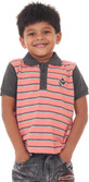40% OFF on Bio Kid Striped Boy's Polo T-Shirt