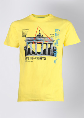 Riot Printed Men's Round Neck T-Shirt