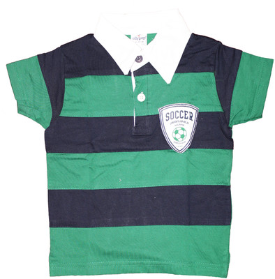 Ollypop Striped Baby Boy's Polo T-Shirt Ollypop Striped Baby Boy's Polo T-Shirt