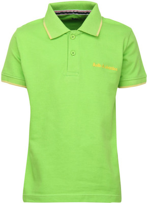54% OFF on Bells and Whistles Solid Boy's Polo T-Shirt