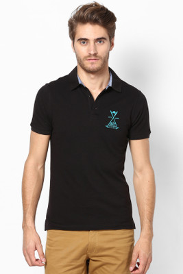 12% OFF on Srota Solid Men's Polo T-Shirt