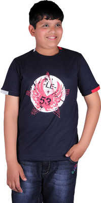 41% OFF on Vivid Bharti Printed Boy's Round Neck T-Shirt