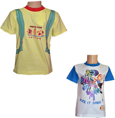 Chhota Bheem Printed Boy's Round Neck T-Shirt