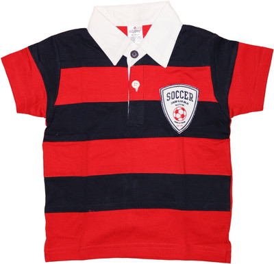 Ollypop Striped Baby Boy's Polo T-Shirt Ollypop Striped Baby Boy's Polo T-Shirt