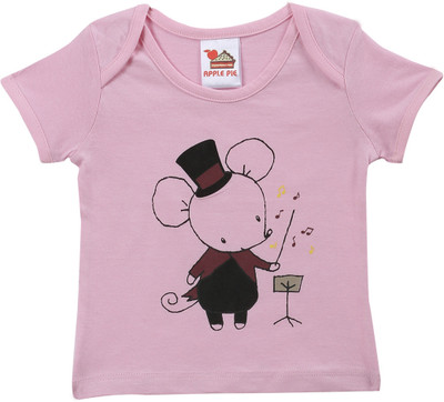 20% OFF on Apple Pie Graphic Print Baby Girl's Round Neck T-Shirt 20% OFF on Apple Pie Graphic Print Baby Girl's Round Neck T-Shirt