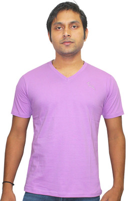 LanosUC Solid Men's V-neck T-Shirt LanosUC Solid Men's V-neck T-Shirt
