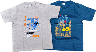 14% OFF on Padma Printed Boy's Round Neck T-Shirt