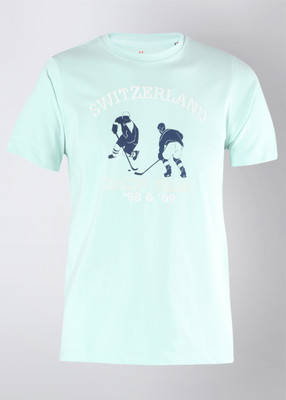 Enryca Printed Men's Round Neck T-Shirt