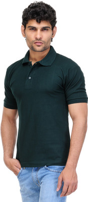 57% OFF on TSX Solid Men's Polo T-Shirt