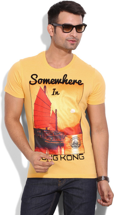 Wear Your Mind Printed Men's Round Neck T-Shirt - TSHEYP4TFG7BGYCR