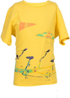 50% OFF on Ello Graphic Print Boy's Round Neck T-Shirt