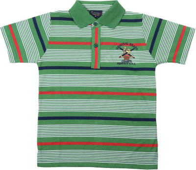 20% OFF on Boyzone Striped Boy's Polo Neck T-Shirt