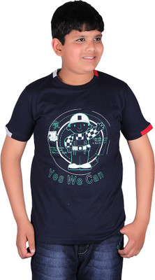 41% OFF on Vivid Bharti Printed Boy's Round Neck T-Shirt