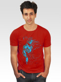 60% OFF on Incynk Printed Men's Round Neck T-Shirt