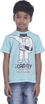 40% OFF on Sera Graphic Print Boy's Round Neck T-Shirt